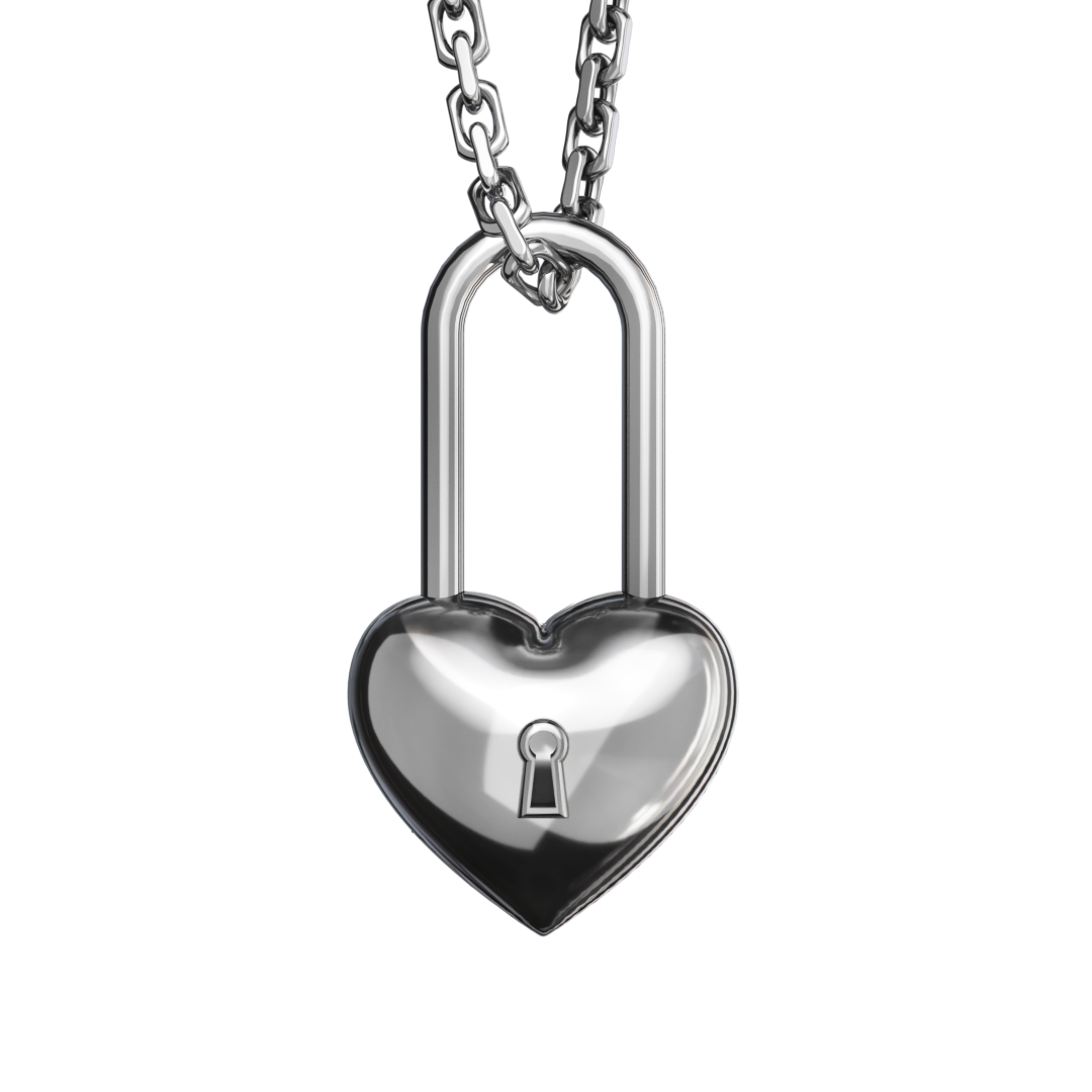 Heart Lock Pendant
