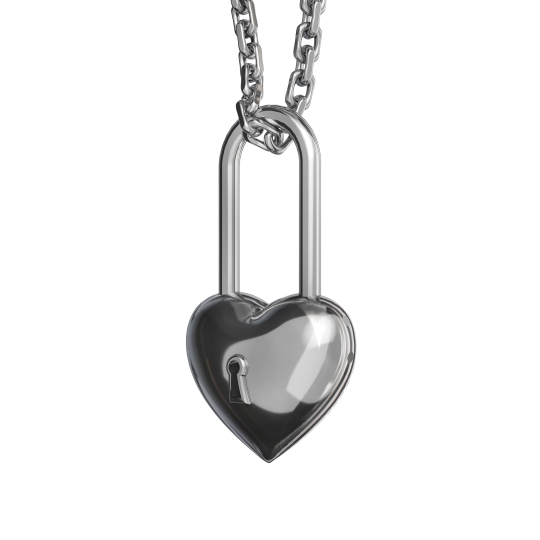 Heart Lock Pendant