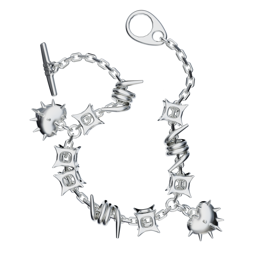 Spikes Charm'd Bracelet V2