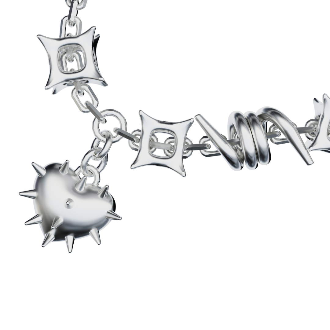 Spikes Charm'd Bracelet V2