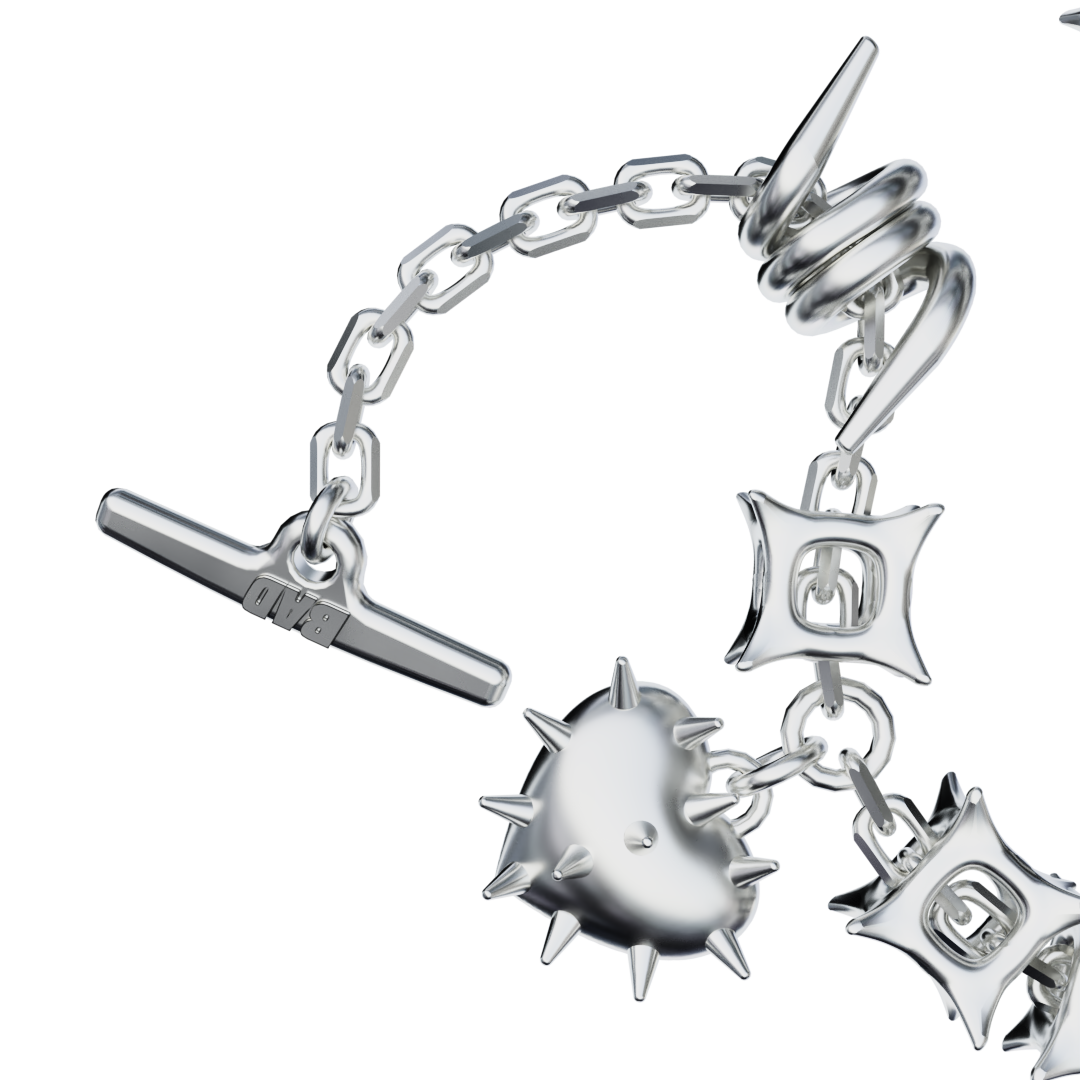 Spikes Charm'd Bracelet V2