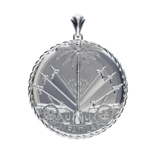 Haiti Coat of Arms Pendant