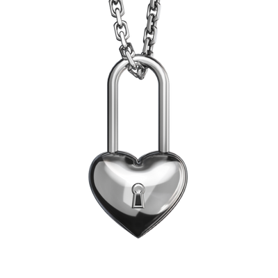 Heart Lock Pendant