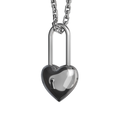 Heart Lock Pendant